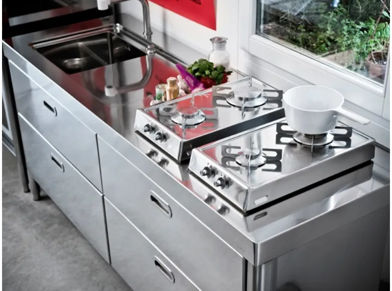 Blocco cucina Alpes Inox