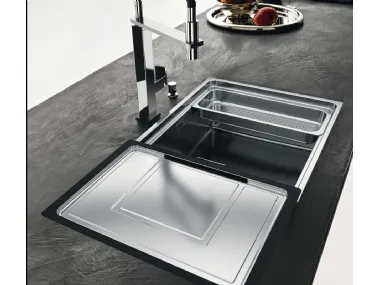 Lavello composito Centinox Minimalist di Franke