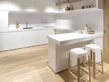 Piano cucina in Krion