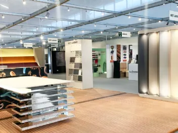 lo stand di Abet Laminati al Sicam