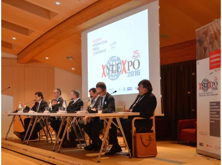 Press conference Xylexpo