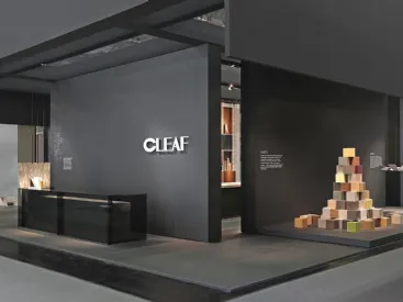 le superfici Cleaf a Interzum 2017